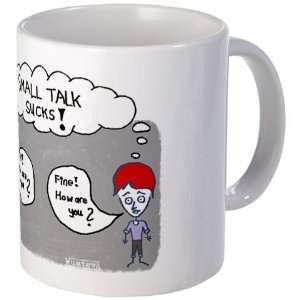  small talk sucks Cool Mug by CafePress: Kitchen & Dining