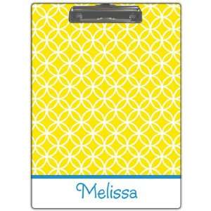  Kelly Hughes Designs   Clipboards (Yellow Clover) Office 