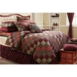  Victorian Heart Lancaster 6pc King Quilted Bedding Set 