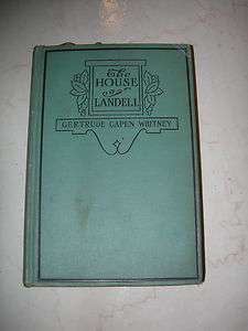 Antique Vintage Book The House of Landell Follow and Find 1st ed Fenno 