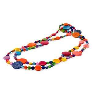  Double looped Tagua Necklace