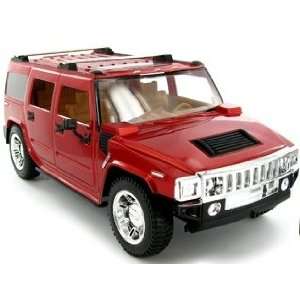   : Remote Control Hummer Super Climber 1:24 Scale (red): Toys & Games