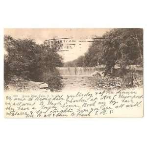    PostcardBronx River Falls New York City 1907 