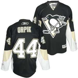  Pittsburgh Penguins Brooks Orpik Black Premier Jersey 