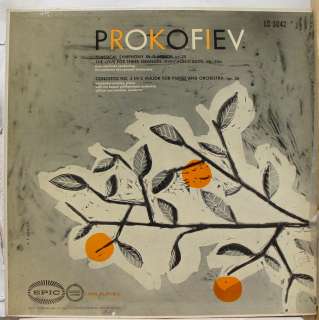 1954 DG ED1 Yellow DG MARTINON UNINSKY OTTERLOO prokofiev LP VG+ LC 