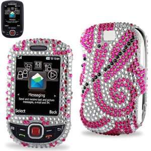   Smiley) T359 T Mobile   Pink bling note pattern Cell Phones