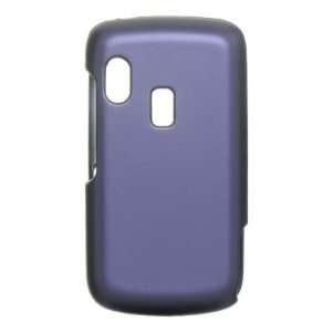 Alcatel OT800 Rubber Case   Purple: Cell Phones 