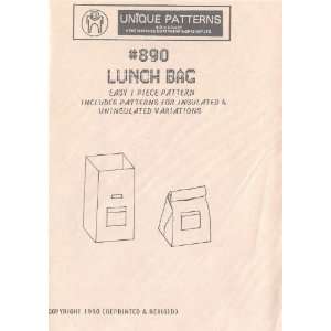  MacPhee Lunch Bag Pattern By The Each Arts, Crafts 
