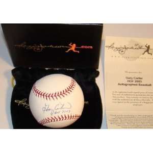  Gary Carter HOF 03 SIGNED Baseball RJ COA MINT Sports 