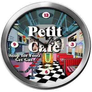 PETIT 14 Inch Cafe Metal Clock Quartz Movement Kitchen 
