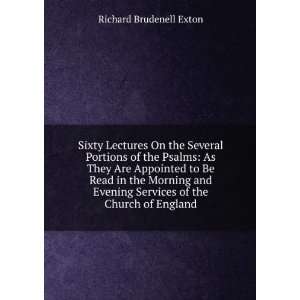   Services of the Church of England Richard Brudenell Exton Books