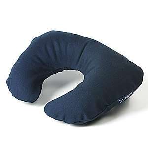  Inflatable Travel Neck Pillow, Navy: Electronics
