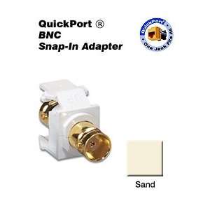  Leviton AC832 BS Acenti BNC QuickPort Snap In Adapter 