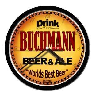  BUCHMANN beer and ale cerveza wall clock: Everything Else