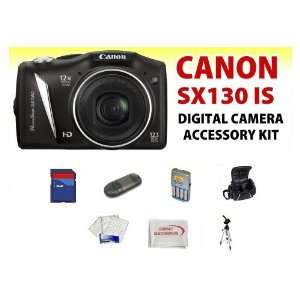  Canon PowerShot SX130 IS Digital Camera (Black) ACCESSORY 
