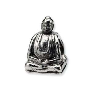   (tm) Sterling Silver Buddha Bead / Charm Finejewelers Jewelry