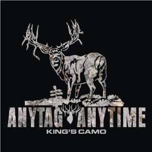  Anytag Anytime CAMO Mule Deer Decal: Automotive