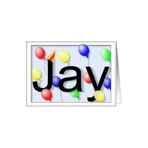  Jays Birthday Invitation, Party Balloons Card: Toys 