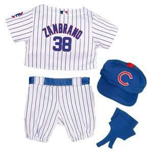  Build A Bear Workshop 4 Pc. Chicago Cubs™ Zambrano 
