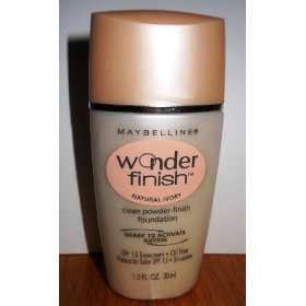 Maybelline Wonder Finish Liquid to Powder Foundation, Natural Ivory 