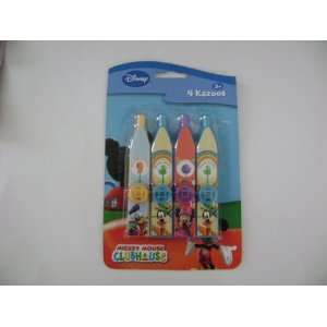  MICKEY MOUSE BIRTHDAY PARTY FAVOR KAZOOS (COLORS STYLES 