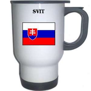  Slovakia   SVIT White Stainless Steel Mug Everything 