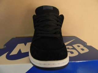 Nike SB Dunk Low Pro Black grey navy Men Skate Shoe New With Box 100% 