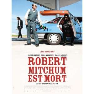  Robert Mitchum Is Dead (2010) 27 x 40 Movie Poster French 