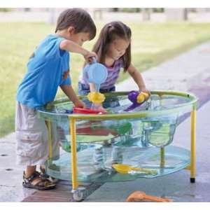  Transparent Sand & Water Table W/Lid: Toys & Games