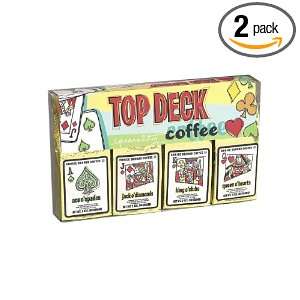 White Coffee Top Deck, 2 Ounce Packages: Grocery & Gourmet Food