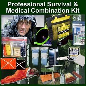    Professional Survival & Medical Combination Kit