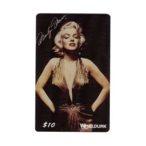 Marilyn Collectible Phone Card: $10. Marilyn Monroe (Regular Issue 