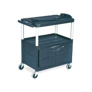   9T29 Audio Visual Cart   Black   RCP9T2900: Office Products