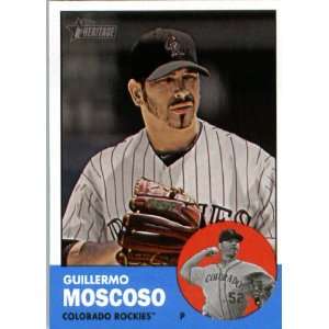  2012 Topps Heritage 339 Guillermo Moscoso   Colorado 