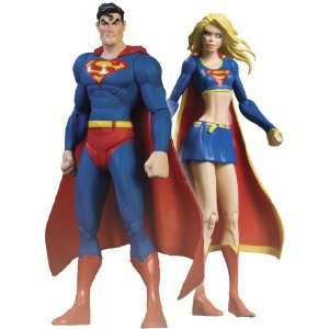   Superman/Batman: Supergirl Action Figure Collector Set: Toys & Games