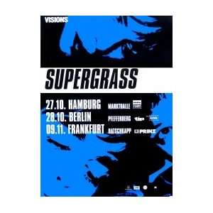  Supergrass   German Tour   33x23 inches   Poster Print 