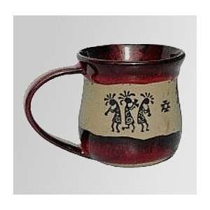   handmade pottery coffee mug   real red Always Azul Pottery Home