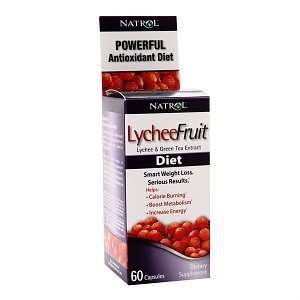  Natrol Lychee Fruit Diet, 60 Count: Health & Personal Care