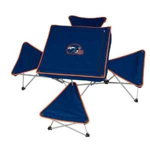  Denver Broncos NFL Intergrated Table with Stools: Sports 