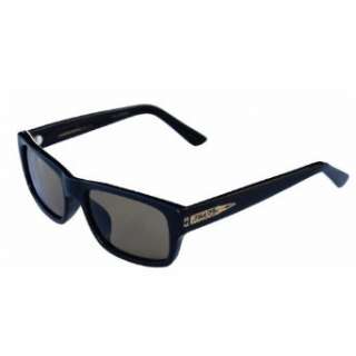   Flys McFly Mens Polarized Sunglasses Black with Grey Lens: Clothing