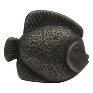  Cabinetry Hardware Solid Brass Fish Shaped Knob Finish 