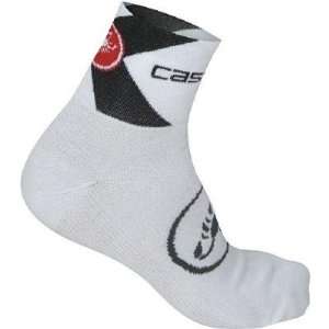  Castelli 2012 Classica 6 Cycling Sock   R11054: Sports 