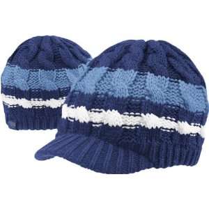 Tennessee Titans Womens Cable Visor Knit Hat  Sports 