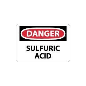  OSHA DANGER Sulfuric Acid Safety Sign: Home Improvement