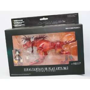   Play Arts. Vol. 2 Action Figure   Red XIII & Cait Sith: Toys & Games