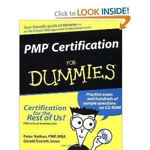    PMP Certification for Dummies [Paperback] Peter Nathan Books