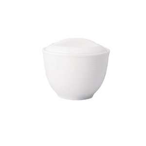   the House TSC004WHP23 6 oz Porcelain Spiral Sugar Pot