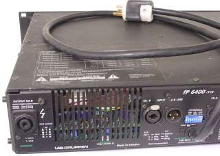 Lab Gruppen fp6400 Power Amplifier fp Series 6400 Watt Power Amp Lab 
