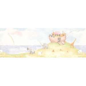  Noahs Ark Pastel Border