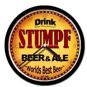  STUMPF beer and ale cerveza wall clock: Everything Else